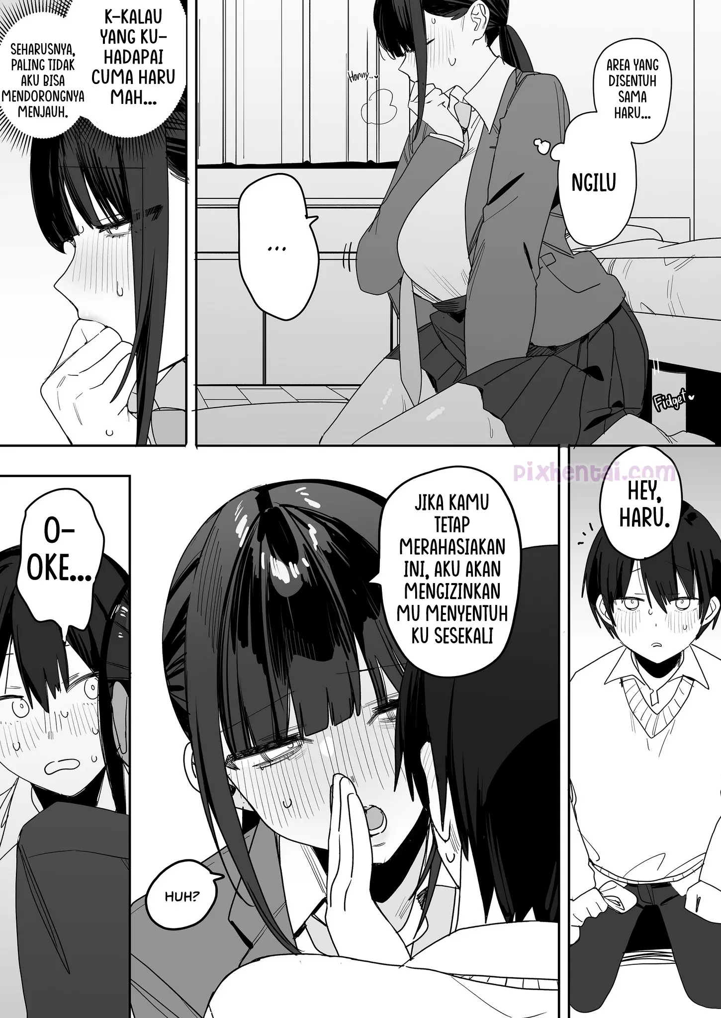 Komik hentai xxx manga sex bokep Satu satunya Kelemahan Yuka yang Tanpa Cela Mudah Terangsang 12